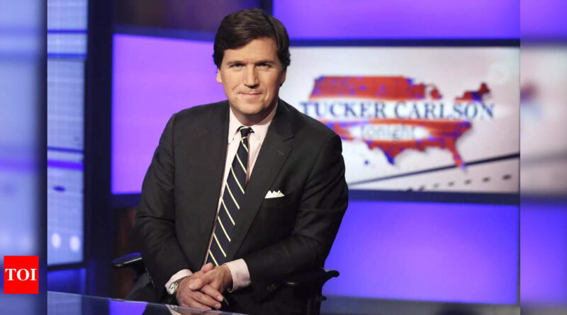 Fox News, Tucker Carlson part ways days after Fox settles Dominion lawsuit - Times of India