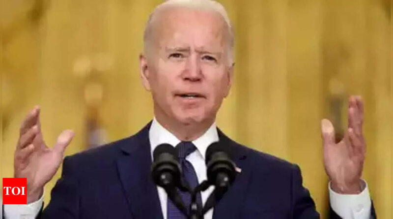 Biden: Biden, 80, makes 2024 presidential run official: 'Let's finish this job' - Times of India