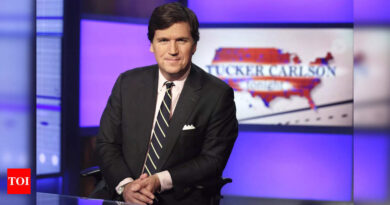 Tucker Carlson emerges on Twitter, targets US media and political system - Times of India