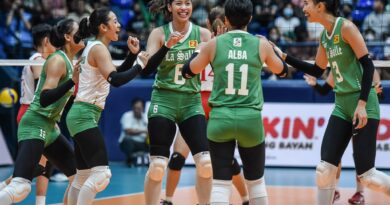 La Salle Lady Spikers in the UAAP Season 85. –UAAP PHOTO