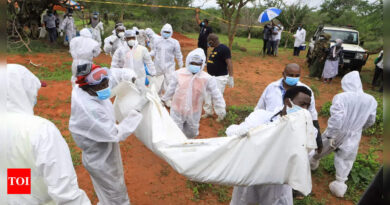 21 bodies dug up in cult investigation of pastor in Kenya - Times of India