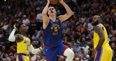 Nikola Jokic Nuggets Lakers NBA