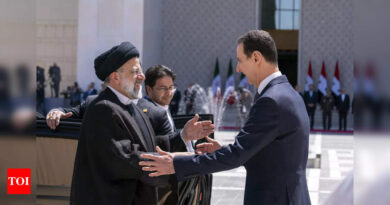 Iran's president Raisi holds rare meeting with Assad in Syria - Times of India