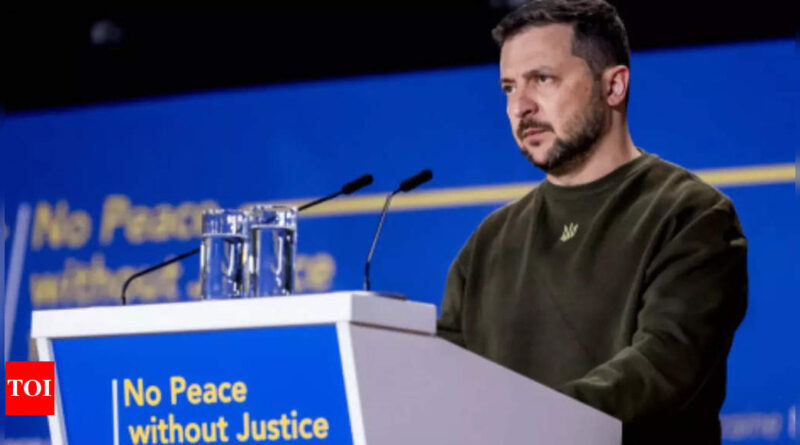 Zelenskyy insists on creation of special court over Russian aggression - Times of India