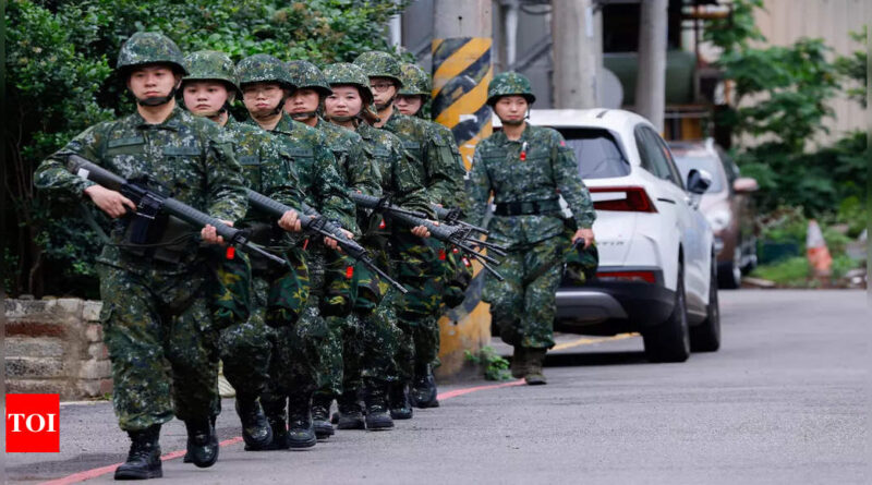 Taiwan holds first training for women reservists - Times of India