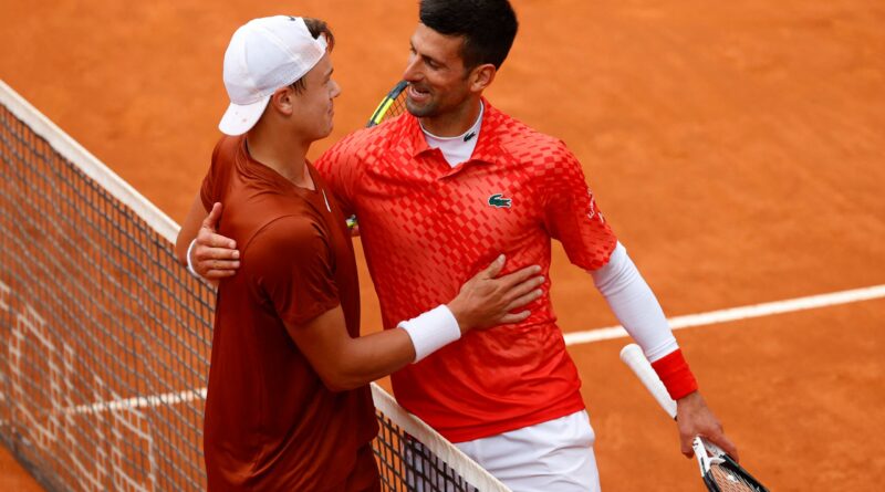 Novak Djokovic knocked out of Italian Open by 20-year-old Holger Rune