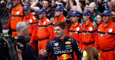 F1: Max Verstappen wins Monaco Grand Prix as Sergio Perez draws a blank