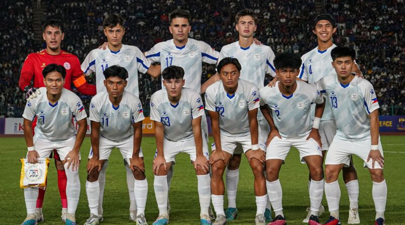 Young Azkals in the 32nd SEA Games in Cambodia.