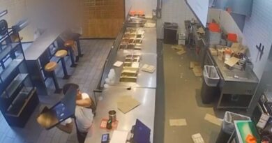 WATCH: DC Man Goes on a Violent Rampage Inside a Chipotle and Throws Multiple Items at Employee - Man Was Triggered by the Employee's Reaction to Him Trying to Steal Taco Ingredients | The Gateway Pundit | by Cullen Linebarger