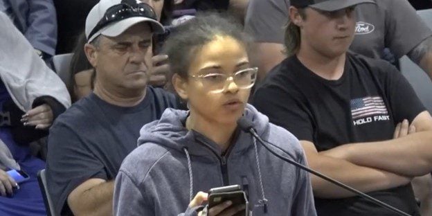 WATCH: Brave Female High School Student Delivers Explosive Speech Destroying Radical Trans Ideology and Her School District After a Giant Transgender Student Assaulted an Innocent Girl- Crowd Erupts in Rousing Applause! (VIDEO) | The Gateway Pundit | by Cullen Linebarger