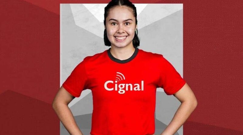 Vanie Gandler is set to make her pro debut with Cignal HD Spikers. –CIGNAL PHOTO