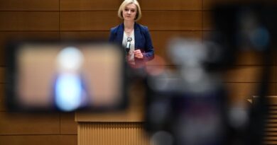 Liz Truss calls for deeds, not words, from West on China ahead of Taiwan visit