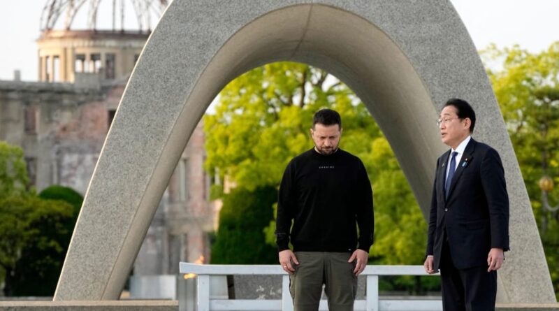 In Hiroshima, Zelenskyy borrows history to fight for the future