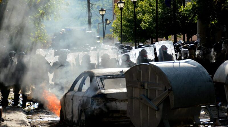 NATO soldiers wounded in Kosovo clashes