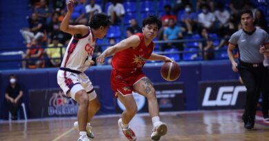 San Beda Red Lions guard Jacob Cortez in the PBA D-League. –PBA IMAGES