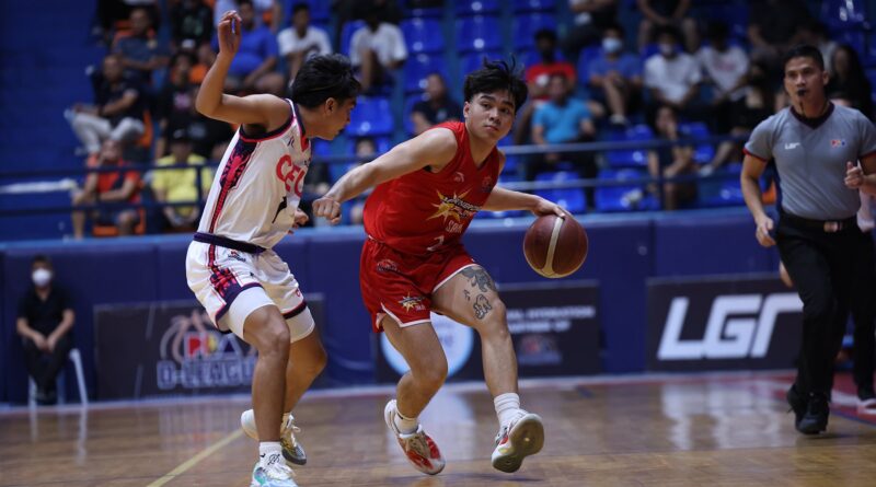 San Beda Red Lions guard Jacob Cortez in the PBA D-League. –PBA IMAGES