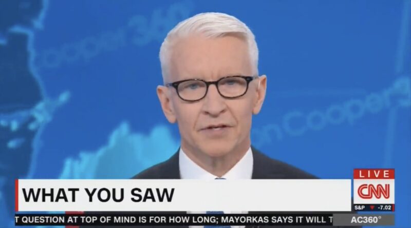 Anderson Cooper Whimpers Over CNN Hosting Trump Town Hall - Tells His Viewers He Understands if They Never Watch CNN Again (VIDEO) | The Gateway Pundit | by Jim Hoft