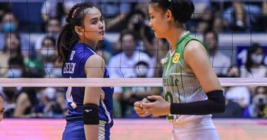 Bella Belen and Angel Canino. –UAAP PHOTO