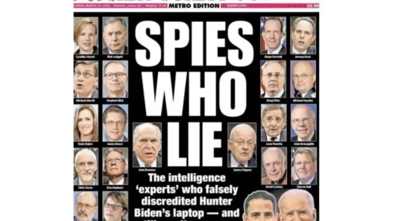 Dirty FBI Revokes Security Clearances of Whistleblowers Before Congressional Testimony - But 51 Signatories of Bogus Hunter Biden Laptop Letter Still Have There's | The Gateway Pundit | by Jim Hoft