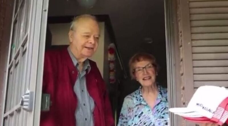 TOUCHING VIDEO: President Trump Surprises Elderly Iowa Couple that Missed Saturday's Rally Due to Tornado Warnings | The Gateway Pundit | by Jim Hoft