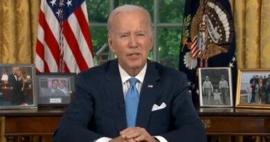 Joe Biden Addresses Nation While Seated in Chair in First Public Appearance Since Taking Massive Fall (VIDEO) | The Gateway Pundit | by Cristina Laila