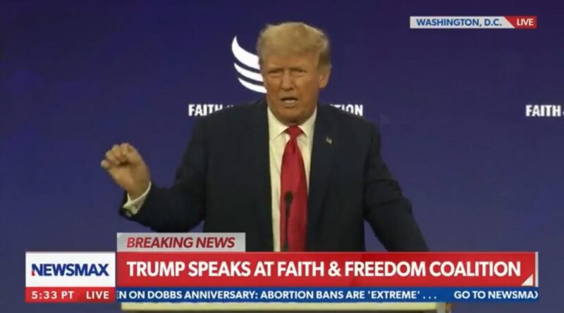 EPIC! Trump Reads Hunter Biden's Threatening WhatsApp Message to Chinese Business Associate at Faith and Freedom Coalition Conference (VIDEO) | The Gateway Pundit | by Cristina Laila | 42