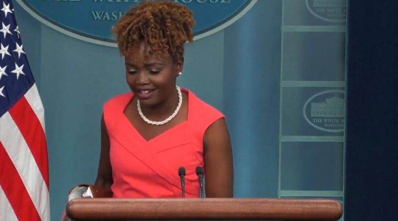 Karine Jean-Pierre Walks Away from Podium When Asked if Biden Told His Family Not to Conduct Business on White House Grounds (VIDEO) | The Gateway Pundit | by Cristina Laila | 42