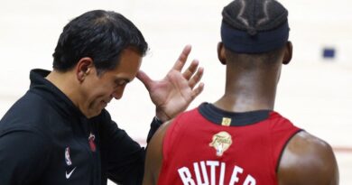 Erik Spoelstra Jimmy Butler Miami Heat NBA Finals