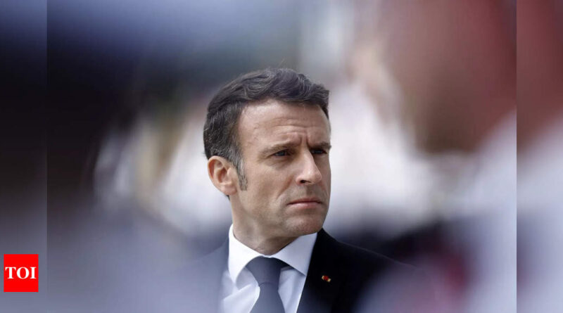 Nato: Macron: Putin revived ‘brain-dead’ Nato with invasion - Times of India