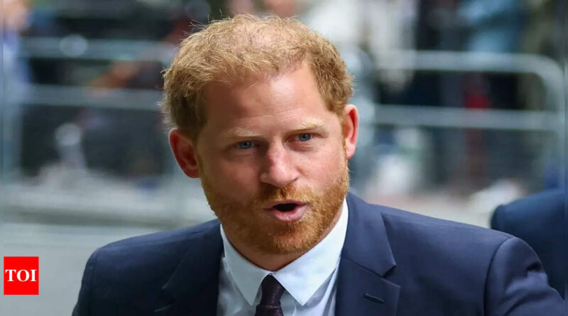 Prince Harry tells UK court press has blood on its hands - Times of India