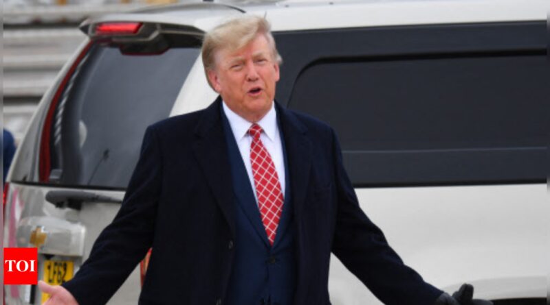 Prosecutors tell Trump lawyers he is target of classified documents probe: Reports - Times of India