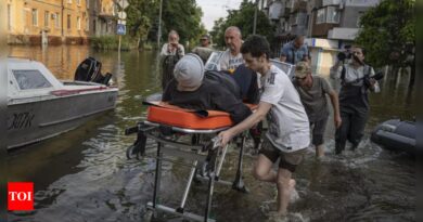 Ukraine: UN aid chief says Ukraine faces 'hugely worse' humanitarian situation after the dam rupture - Times of India