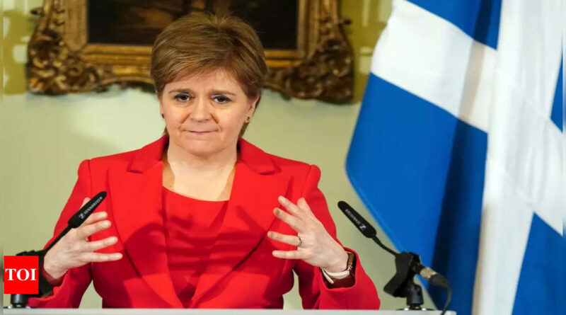 Sturgeon arrested, released over party's funds probe - Times of India