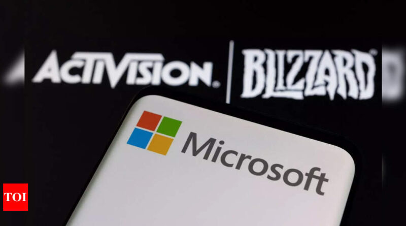 Microsoft: US judge pauses Microsoft's Activision buy - Times of India