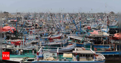 Cyclone Biparjoy: Thousands of people evacuate homes in Pakistan - Times of India