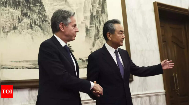 Xi, Blinken agree to stabilise tense US-China relations - Times of India