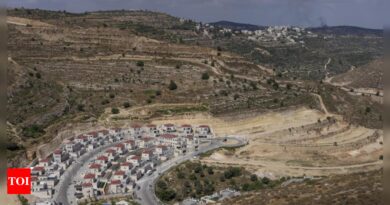 Israel: Israel OK's plans for thousands of new settlement homes, move defies US calls for restraint - Times of India