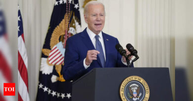 Biden calls mutiny a 'struggle within' Russian system, says US and Nato played no part - Times of India