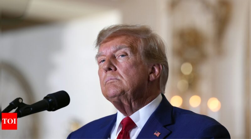 Trump: In an audio recording Donald Trump discusses a 'highly confidential' document with an interviewer - Times of India