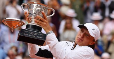 French Open: Iga Swiatek fails to keep a lid on wild celebrations