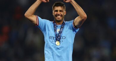 Manchester City’s Rodri named Champions League Player of the Season