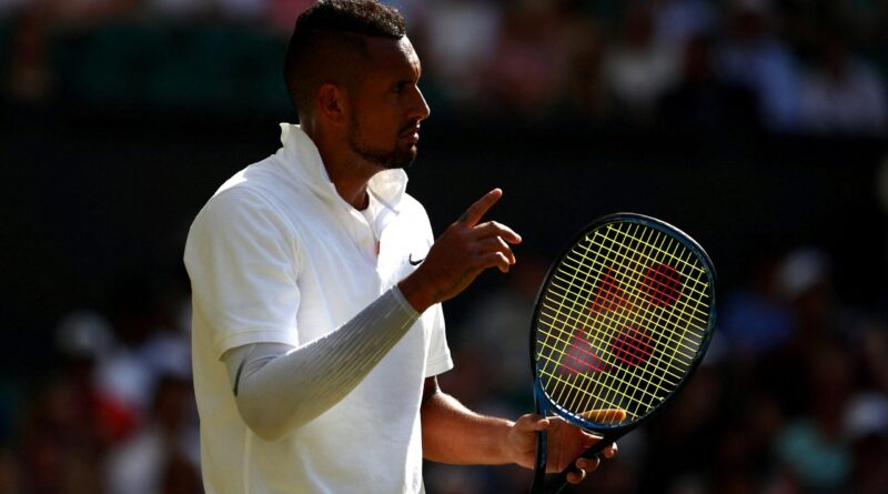 Nick Kyrgios Wimbledon 2019