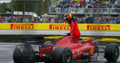 F1: Sainz handed three-place grid drop at Canadian Grand Prix for impeding Gasly