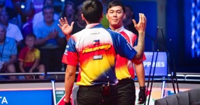 Johann Chua, James Aranas rally to reach 2nd round of World Cup of Pool