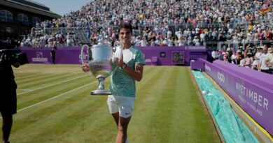 Carlos Alcaraz tennis grand slam wimbledon