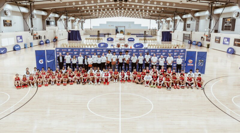 FILE–2022 NBA’s Basketball Without Borders Asia camp.