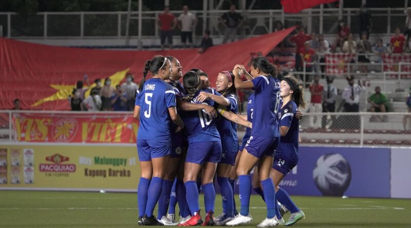 The Filipinas will take heart in some of the positives from the SEA Games, including a second straight win over regional powerhouse Vietnam. —PFF PHOTO