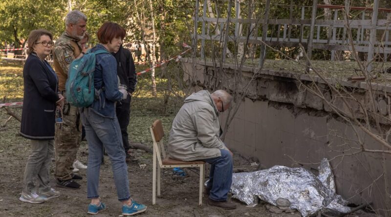 Nowhere to run to: As Russia bombards Kyiv, 3 die after being locked out of shelter