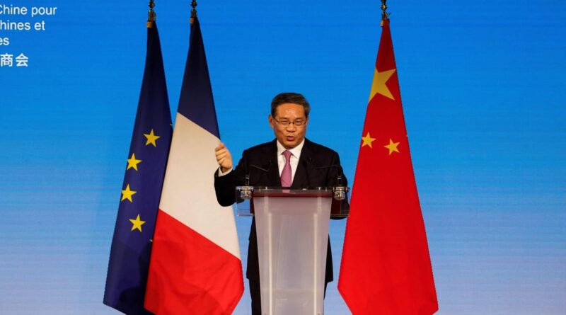 Chinese PM hits back at EU call for de-risking