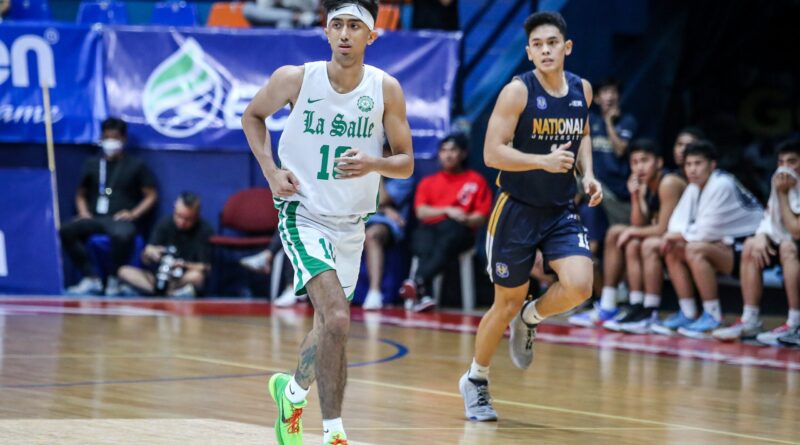 La Salle’s Evan Nelle gears up for matchup vs UP’s JD Cagulangan in Filoil Finals